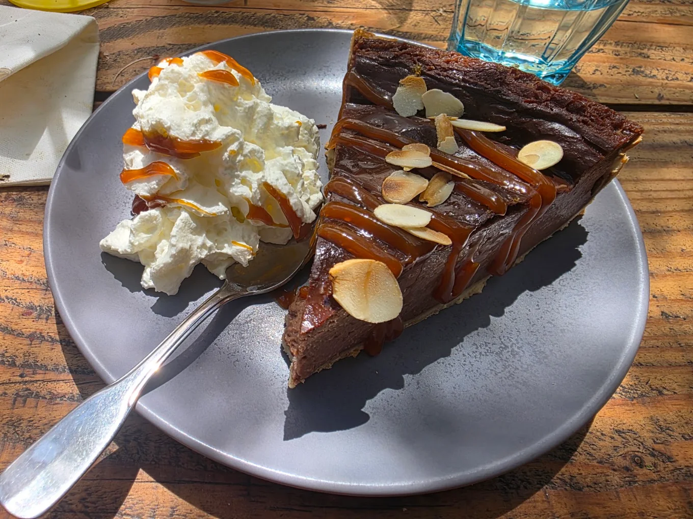 Tarte au chocolat fondant caramel beurre salé
